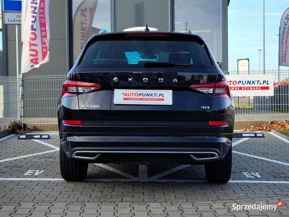 Skoda Kodiaq 2020r 4X4 DSG Kamera 360 HAK FV23 wielkopolskie Poznań