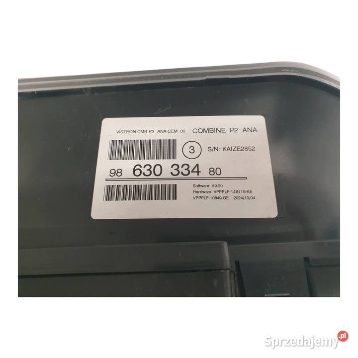 LICZNIK ZEGARY 9863033480 Peugeot 208 II 2008 II Chełm