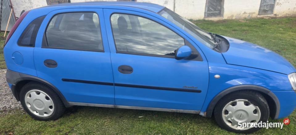 Opel corsa c 12b cala na czesci 66KM Bychawka Pierwsza