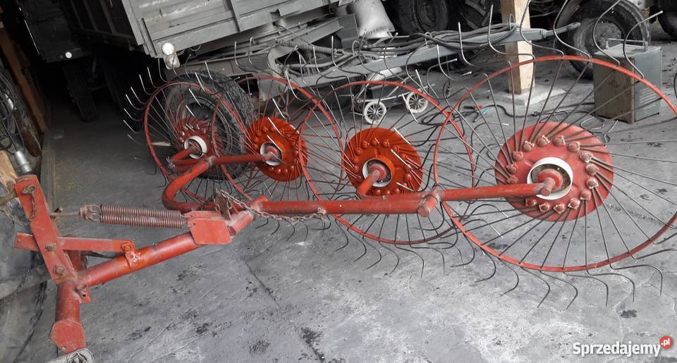 Zgrabiarka przewracarka 4 gwiazdowa nieuszkodzony Jędrzejów