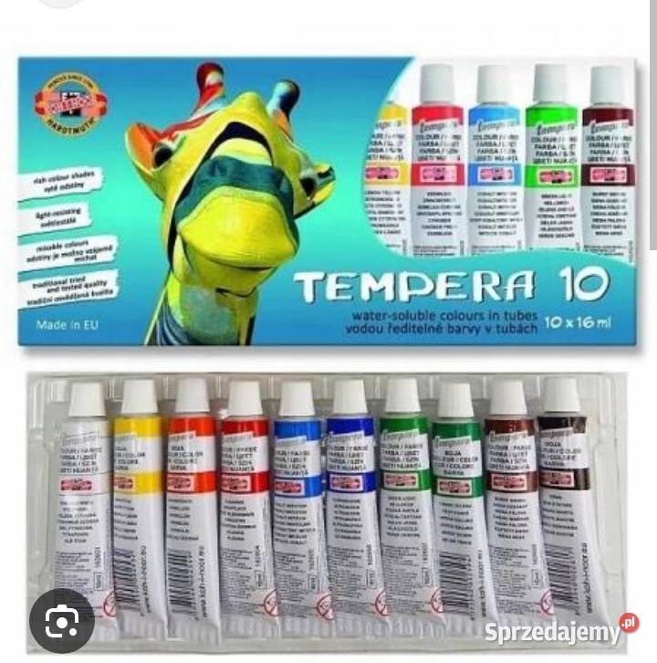 Farby tempery NOWE
