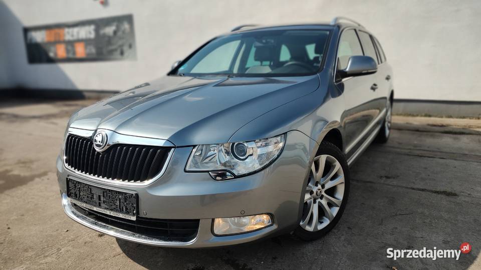 Skoda Superb kombi 20 TDI DSG 2011 170 219 skórzana tapicerka śląskie Zabrze