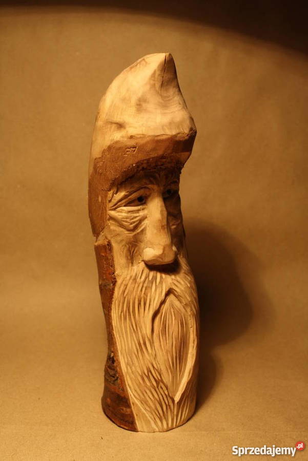 Rzeźba Dziad Duch lasu prezent