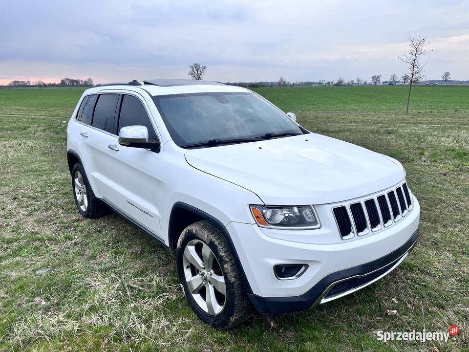Jeep Grand Cherokee Limited 4x4 dopieszczony wielkopolskie Wolica Pusta