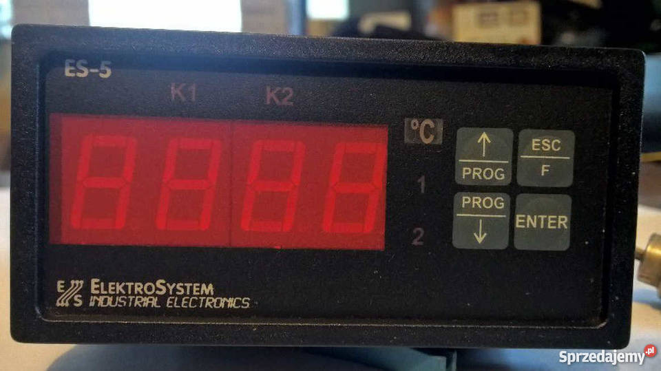 Regulator temp ES5TpD produkcji polskiej Zielona Góra