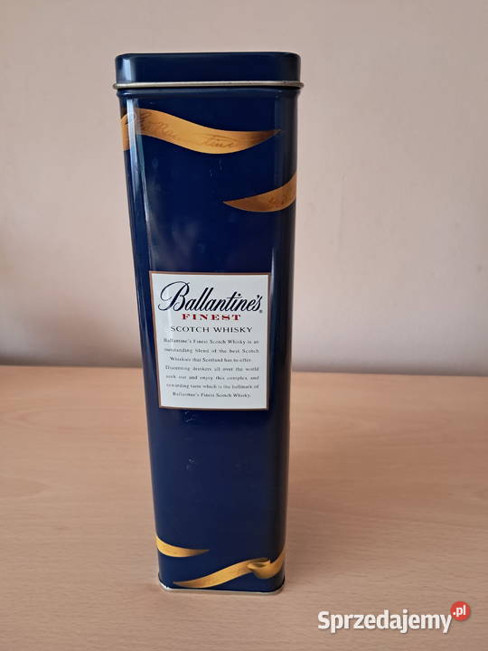 Puszka metalowa Ballantines Gdańsk