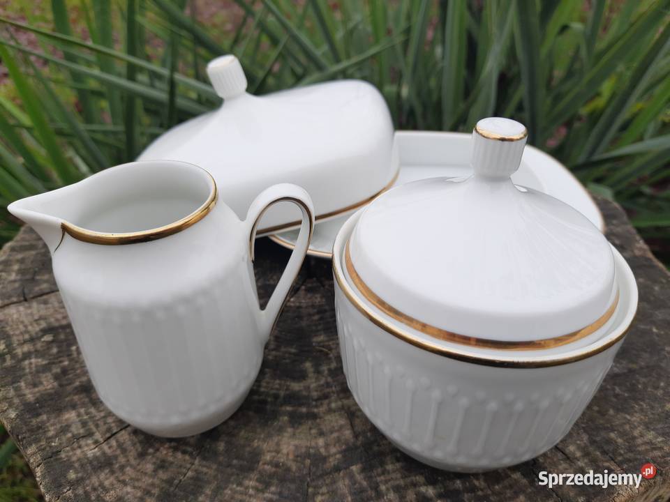 cukiernica mlecznik maselnica Hutschenreuther Cukiernice Strzelno