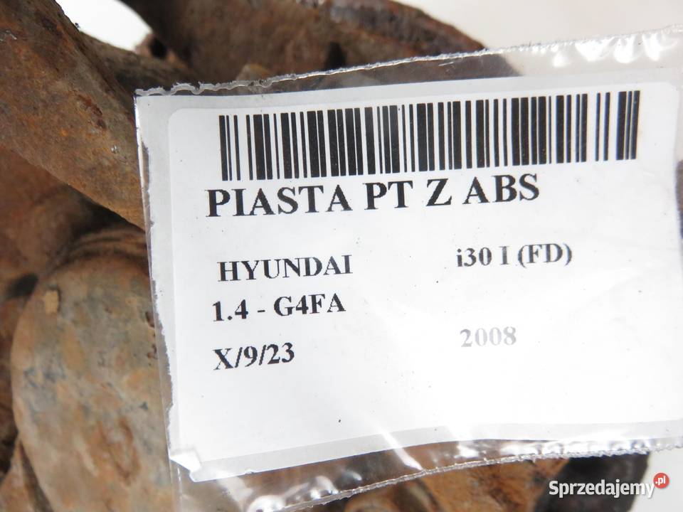 PIASTA TYLNA PRAWA HYUNDAI i30 I osobowe