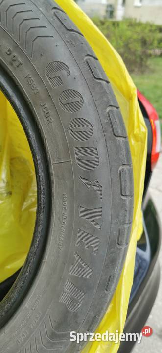 Opony letnie 21555r16 komplet 125 Części samochodowe Częstochowa