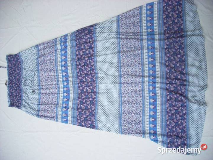 Letnia Maxi sukienka 38 styl country Nowy Sącz sprzedam