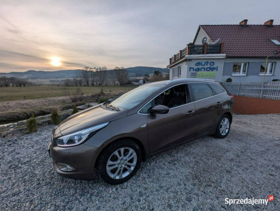 Kia Ceed 16 benzyna Ledy II 2012 przyciemniane szyby Kamienna Góra