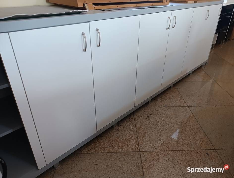 Nowe Szafki 2 drzwiowe ok 400 BIAŁE Komody Komody Olesno