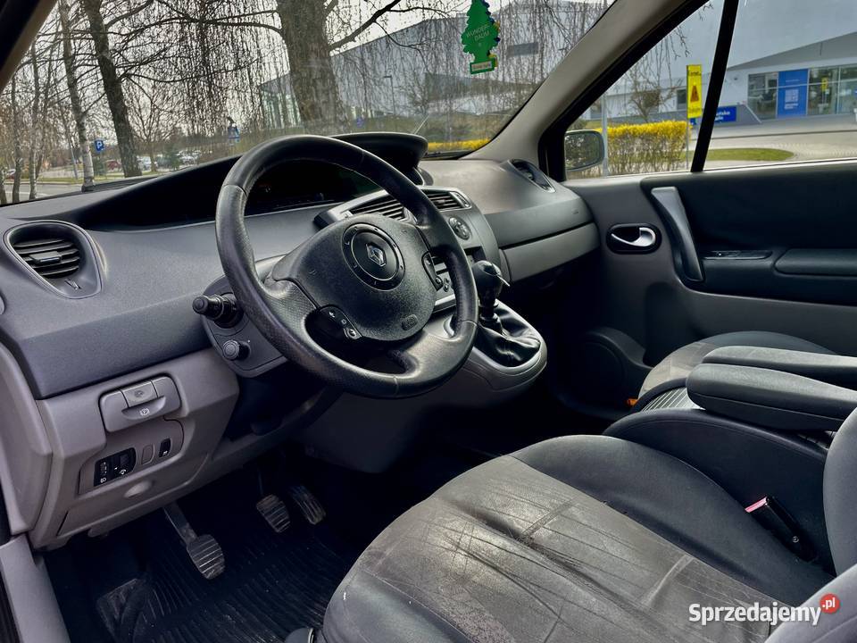 ZadbanyRenaultScenic2006r15DieselHakPanoramaMożZa elektryczne szyby Zduńska Wola
