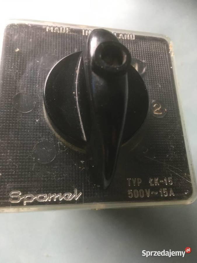 Sprzedam PRZEŁĄCZNIK KRZYWKOWY ŁĄCZNIK SPAMEL Kraków