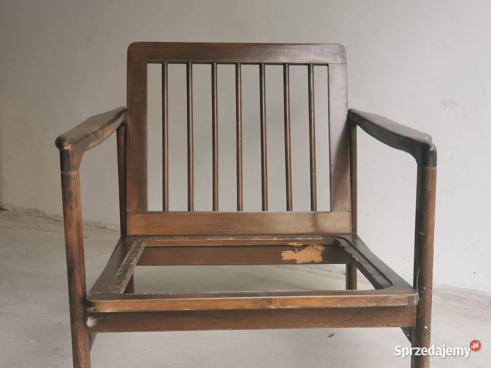 Mebel PRL Fotel B 7522 Zenon Bączyk Wągrowiec