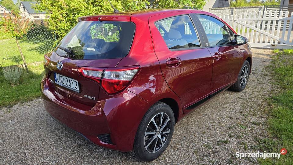 Toyota Yaris Automat Hybryda 42 Przebiegu nawigacja Gdańsk
