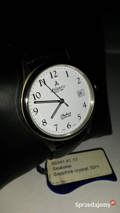 Szwajcarski klasyczny zegarek męski ATLANTIC Jaworzno sprzedam