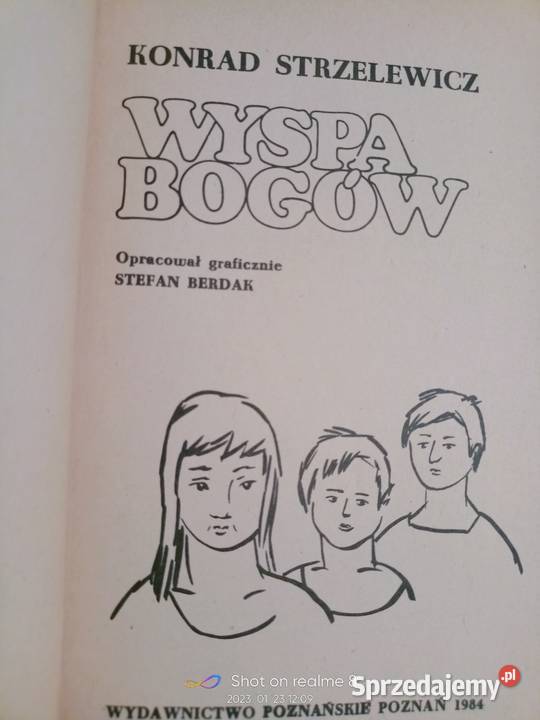 Wyspa bogów książki na wakacje urlop księgarnia literatura piękna - proza polska Kultura i Rozrywka mazowieckie Warszawa