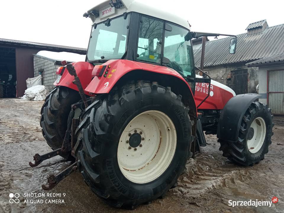 Steyr 9145 miękka oś klima Modliborzyce