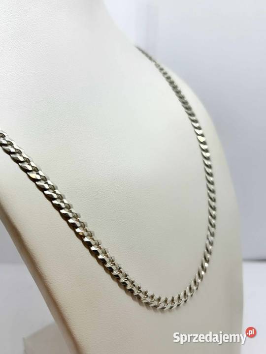 Srebrny łańcuszek pr 925 1414g Długość 55 srebro Elbląg