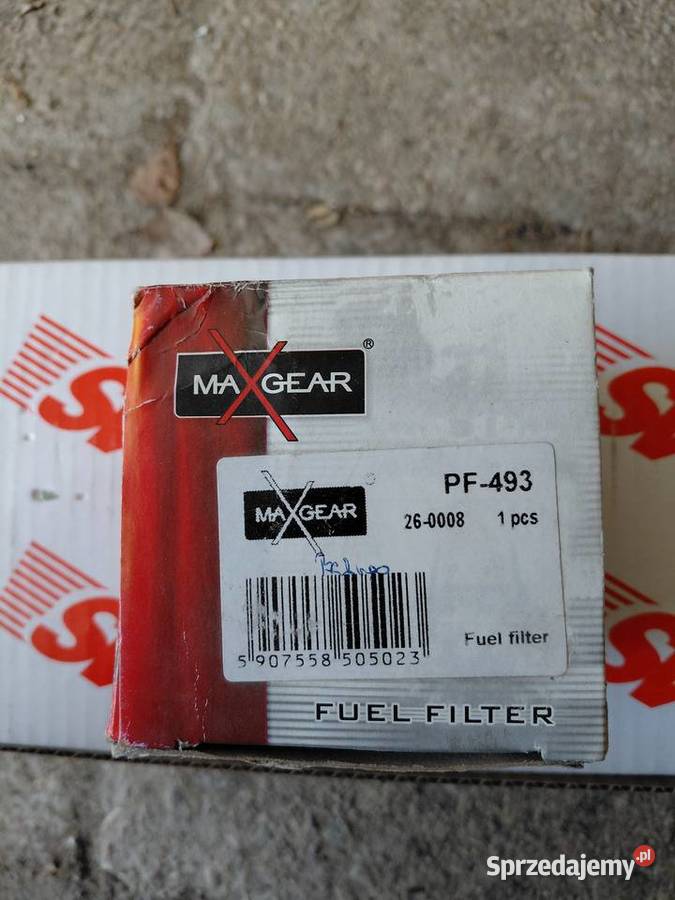 Filtr paliwa MAXGEAR PF493 CITROEN PEUGEOT Koronowo