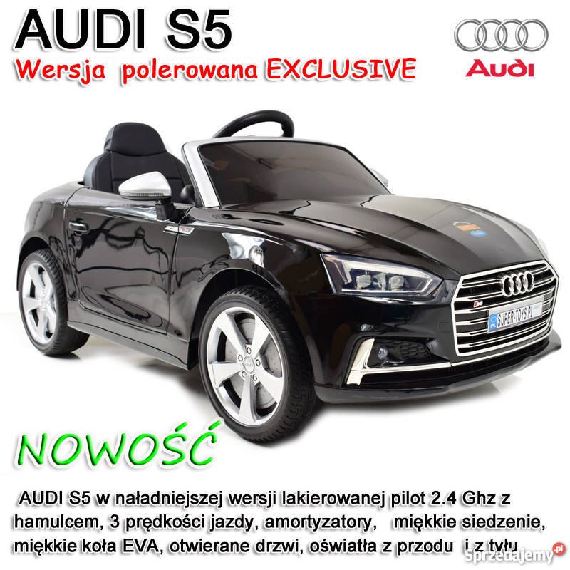 AUDI S5 LICENCJA LAKIER MIĘKKIE KOŁA EVA HL 258 Toruń sprzedam