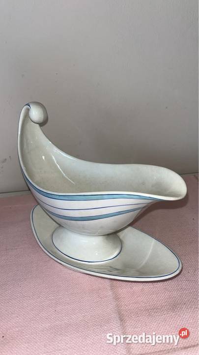 Sosjerka porcelanowa Sygnowana Rostrand Szwecja pomorskie Gdańsk
