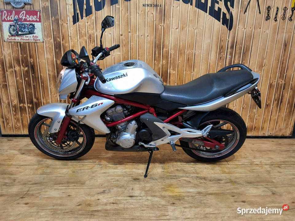 Kawasaki ER Piękny Motocykl KAWASAKI ER6n naked