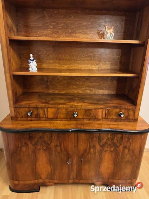 Biblioteczka antyk mebel z lat 50tych z czasów Częstochowa