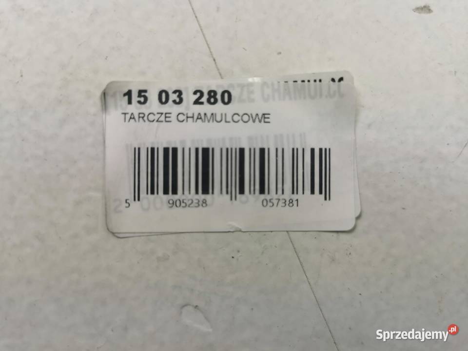 TARCZE HAMULCOWE PRZÓD 2 FORD TRANSIT 20062014