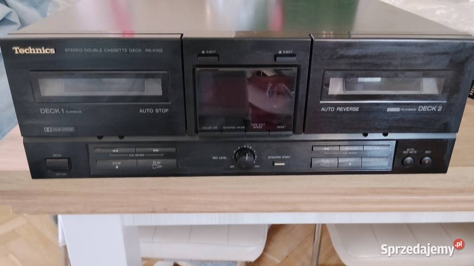 Magnetofon dwukasetowy Technics RsX102 Warszawa