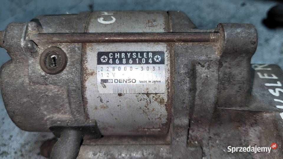 Rozrusznik Chrysler Voyager 4686104 osobowe Części samochodowe