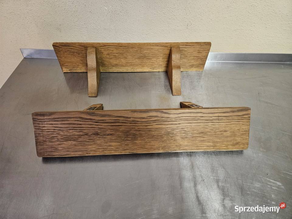 Półka dębowa wisząca Półki Pszczyna sprzedam