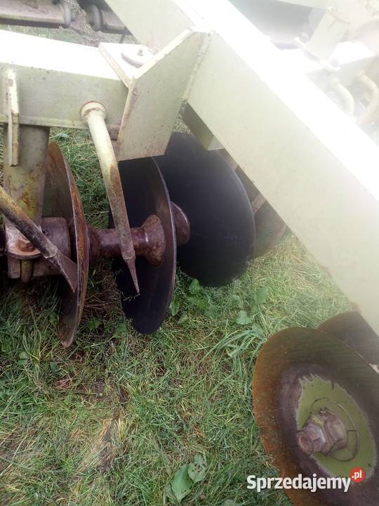 Talerzówka 3m ciągana Fortschritt Nowe talerze nieuszkodzony Koniecpol