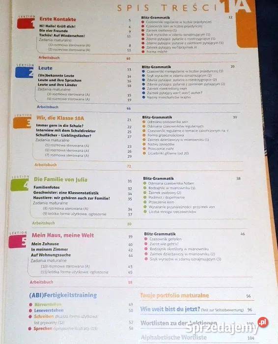 Direkt 1A Podręcznik i ćwieczenia niemiecki G Chełm sprzedam