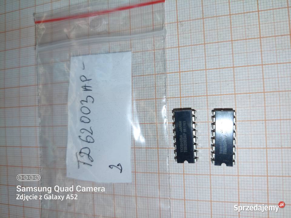 Układ Scalone TD62003AP 2 A228 śląskie Czechowice-Dziedzice