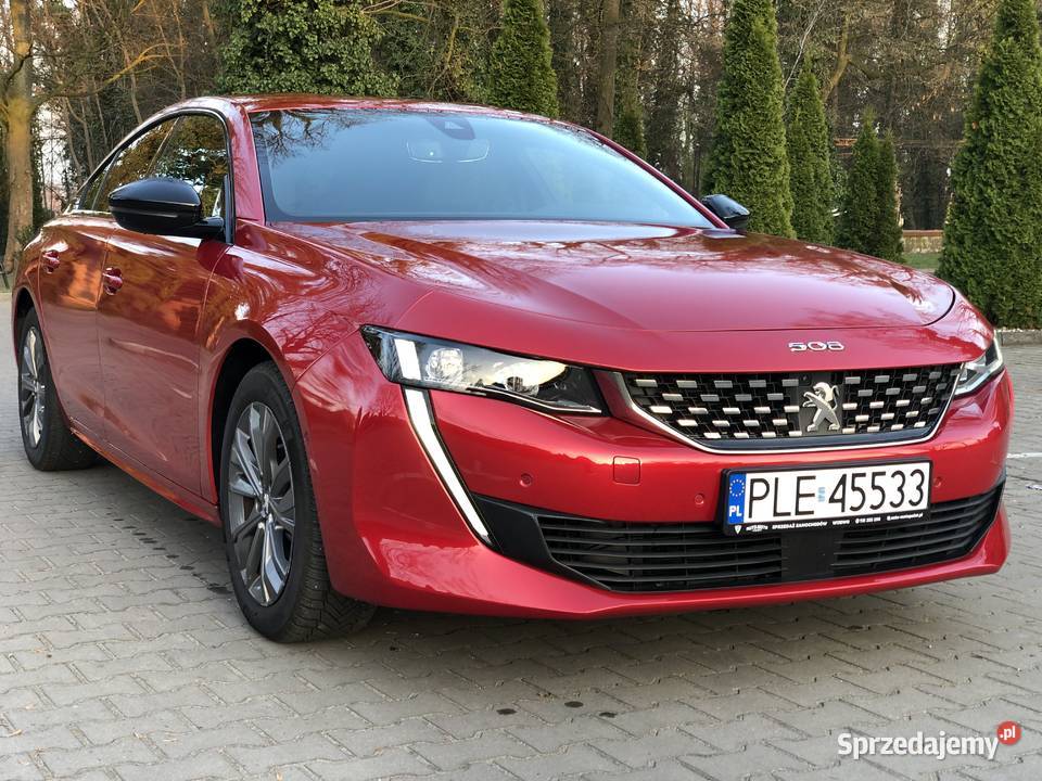 Peugeot 508 GTLine 2019r 20 HDi 163 Automat Full wielofunkcyjna kierownica Wijewo sprzedam