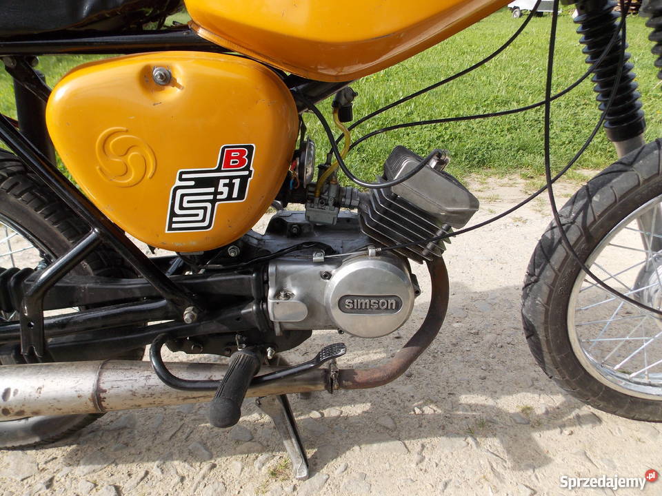 Simson s51 stan zapłon lfk nie mz wsk romet podkarpackie Strachocina