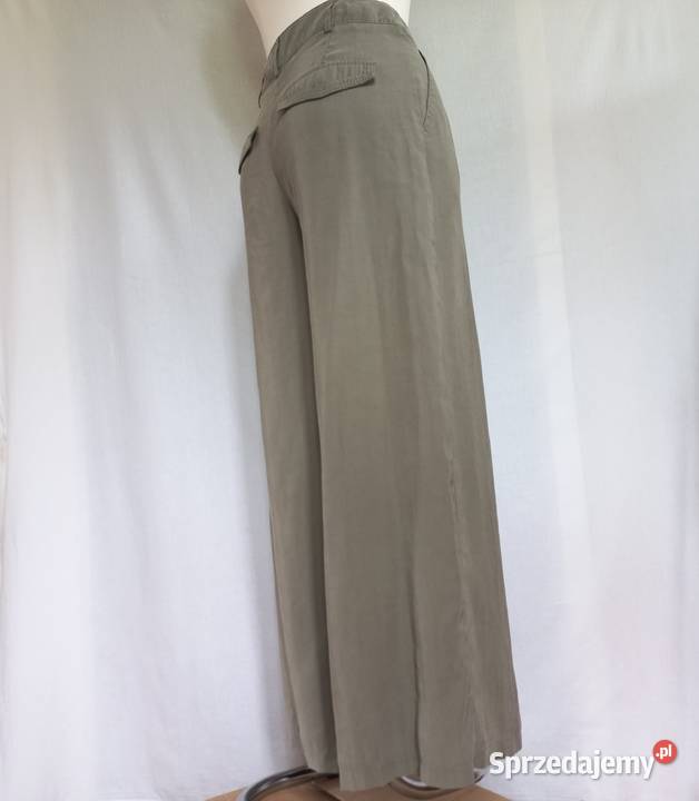 Spodnie damskie Palazzo zielone r 38 Markowe Rozmiar 38(M) Moda i Styl Białystok