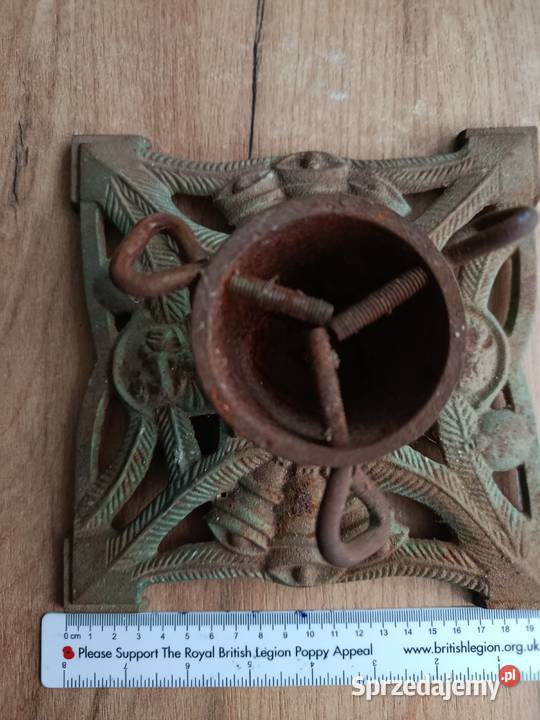 Stojak pod choinkę używany dzwonki Choszczno