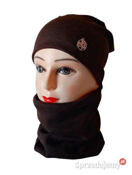 Komplety czapka z kominem na jesień zimę i Wrocław