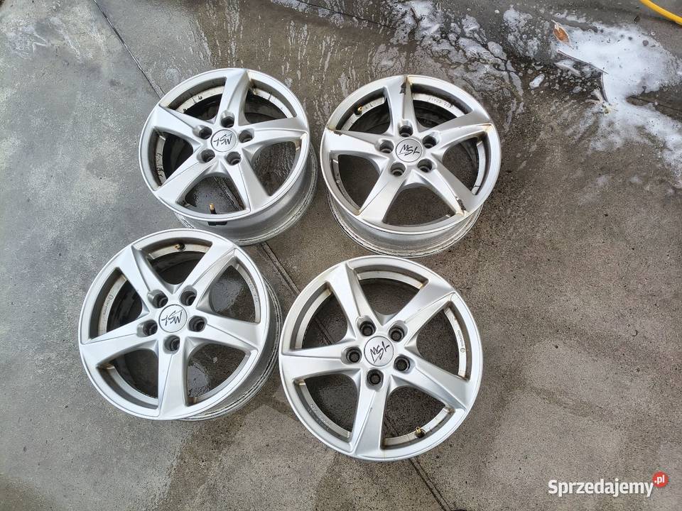 5x100 15 grupa vag alufelgi z czujnikami Skwierzyna