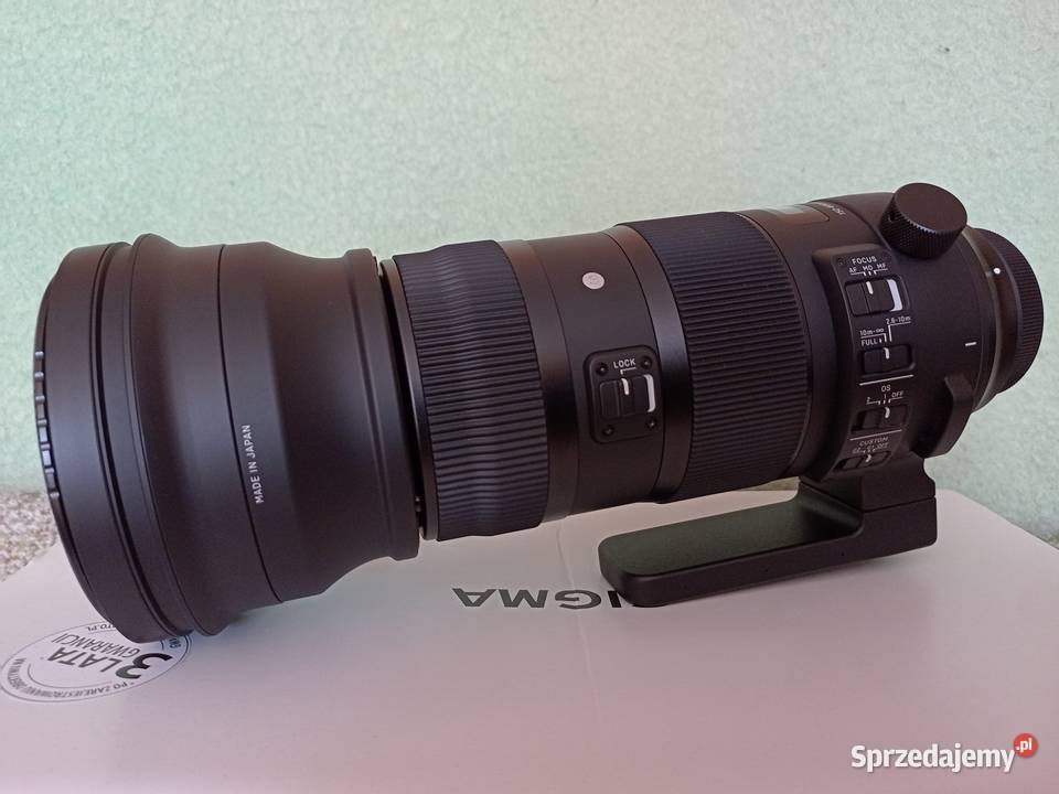 Sigma 150600 DG OS HSM Sport CANON Książ Wielkopolski sprzedam
