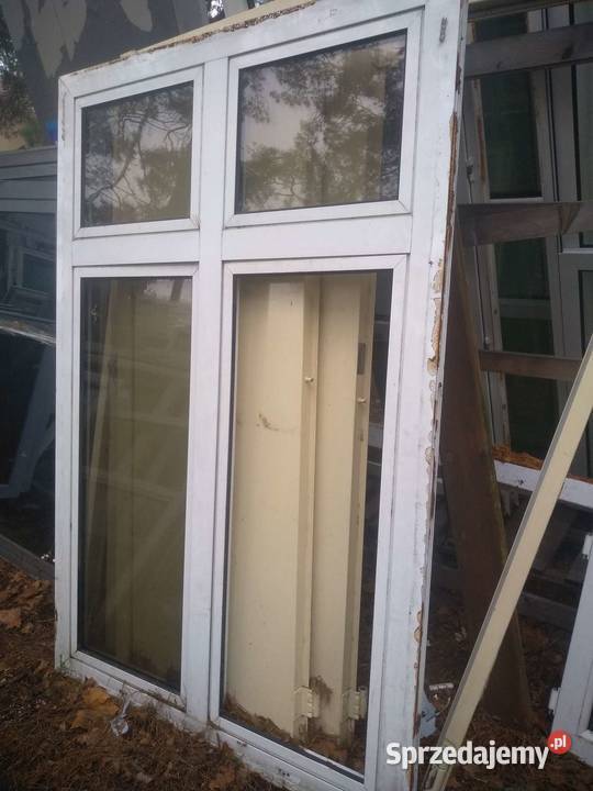 Okno aluminiowe witryna 130 x 196 1300 x 1960 mm Warszawa sprzedam