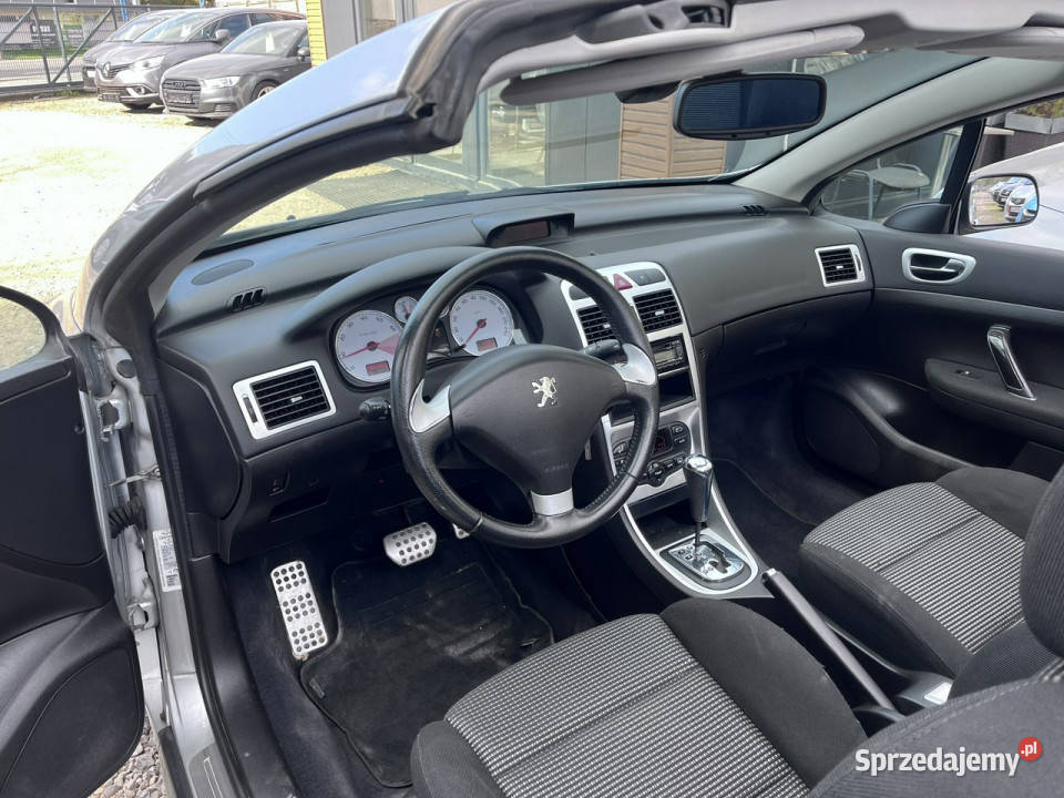 Peugeot 307 CC 20 Klima Alu El szyby KS Serw Bez ESP Częstochowa