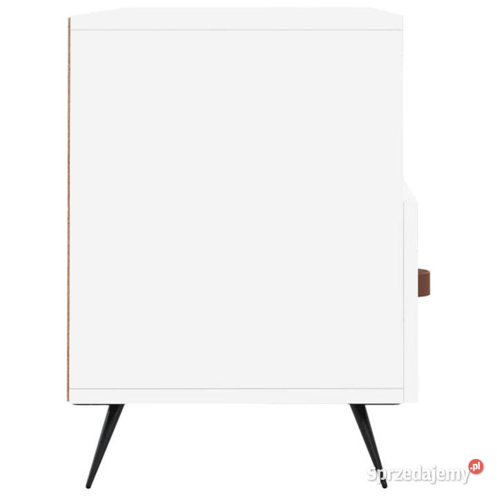 Szafka pod TV biała 102x36x50 materiał Warszawa