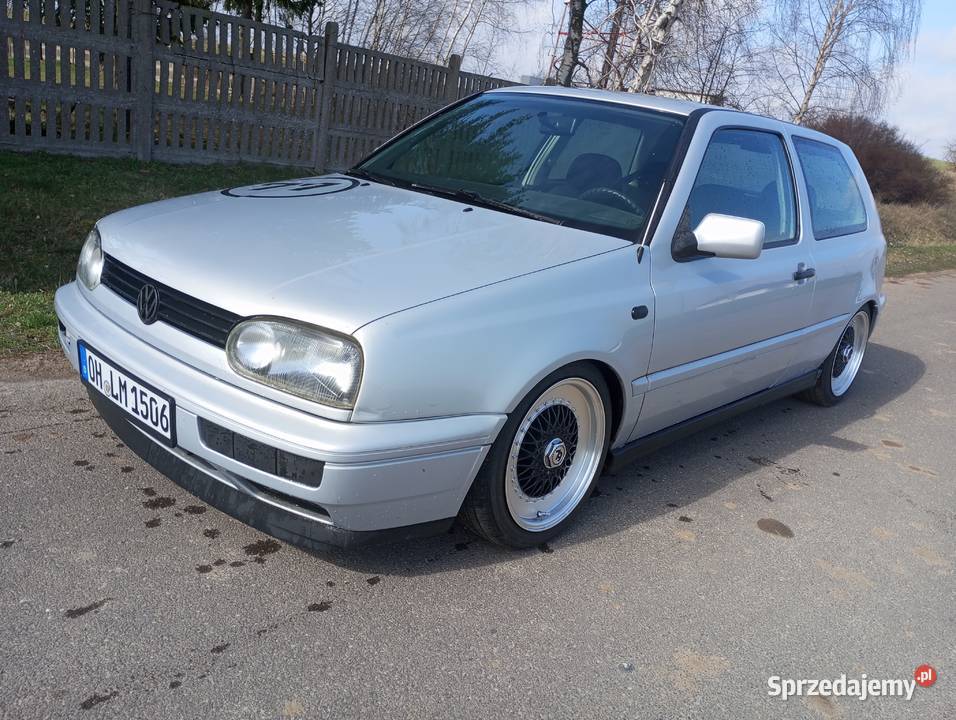 Volkswagen Golf Mk 3 18 benzyna klimatyzacja regulowane zawieszenie Świecie nad Osą
