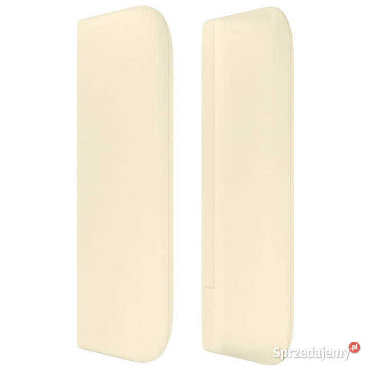 Zagłówek uszak kremowy 103x16x7888 sztuczna