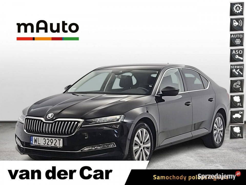 koda Superb 20 TDI SCR Style DSG Z Polskiego światła przeciwmgielne