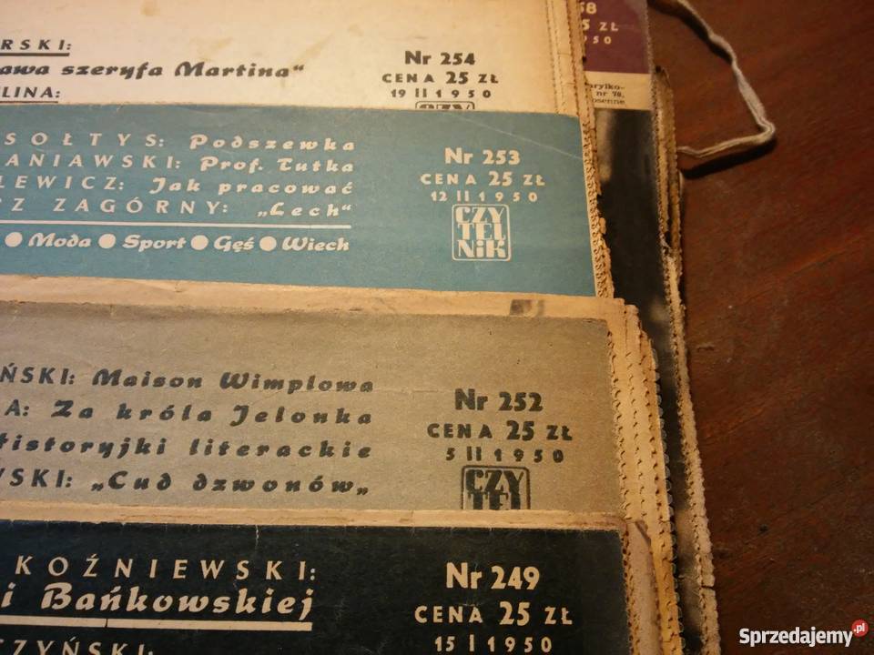 Oprawione roczniki gazety PRZEKRÓJ lata 1960 do Warszawa